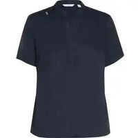 Next-gen Antibacterial Active Blackburn Mandarin Collar Scrub Top  CATUMM - Simply Scrubs Australia
