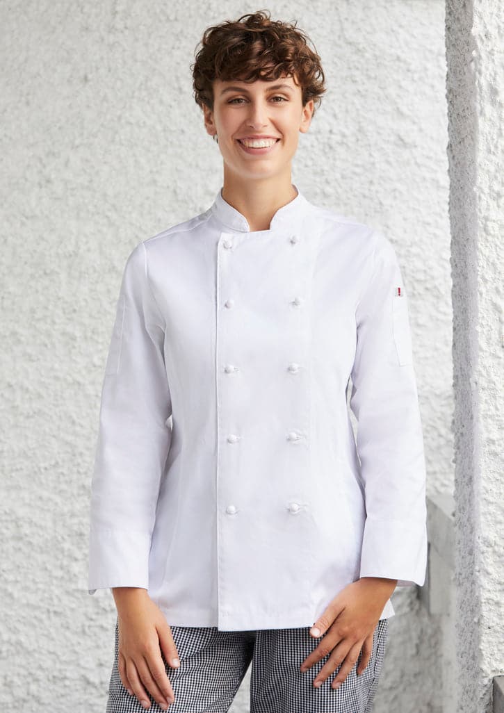 Biz Collection Al Dente Womens Chef Jacket CH230LL - Flash Uniforms 