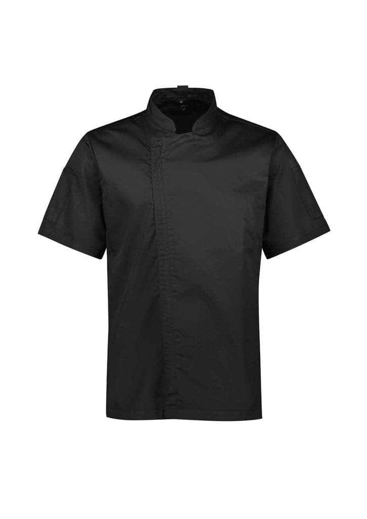 Biz Collection Men's Alfresco Short Sleeve Chef Jacket CH330MS