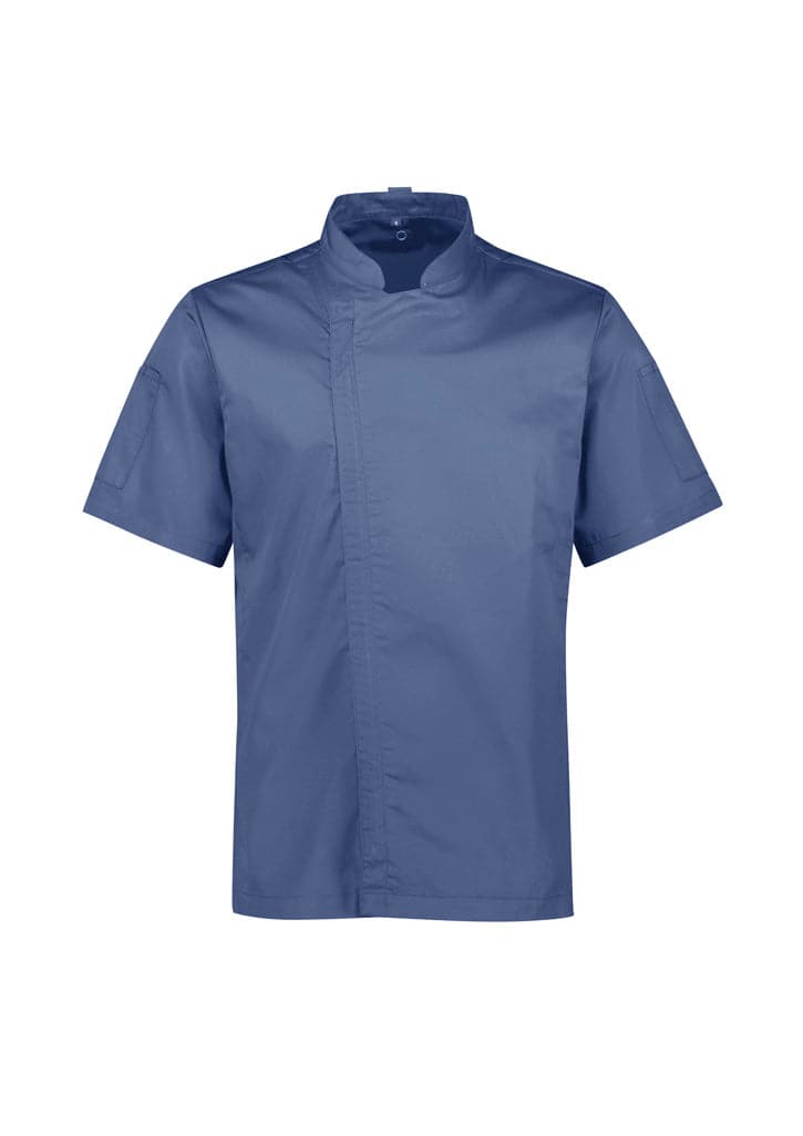 Biz Collection Men's Alfresco Short Sleeve Chef Jacket CH330MS