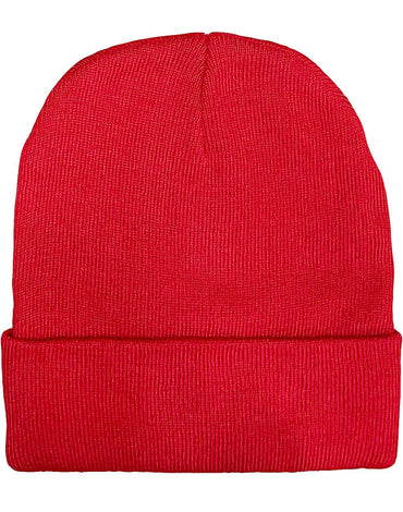 Winning Spirit Roll Up Knit Beanie CH61