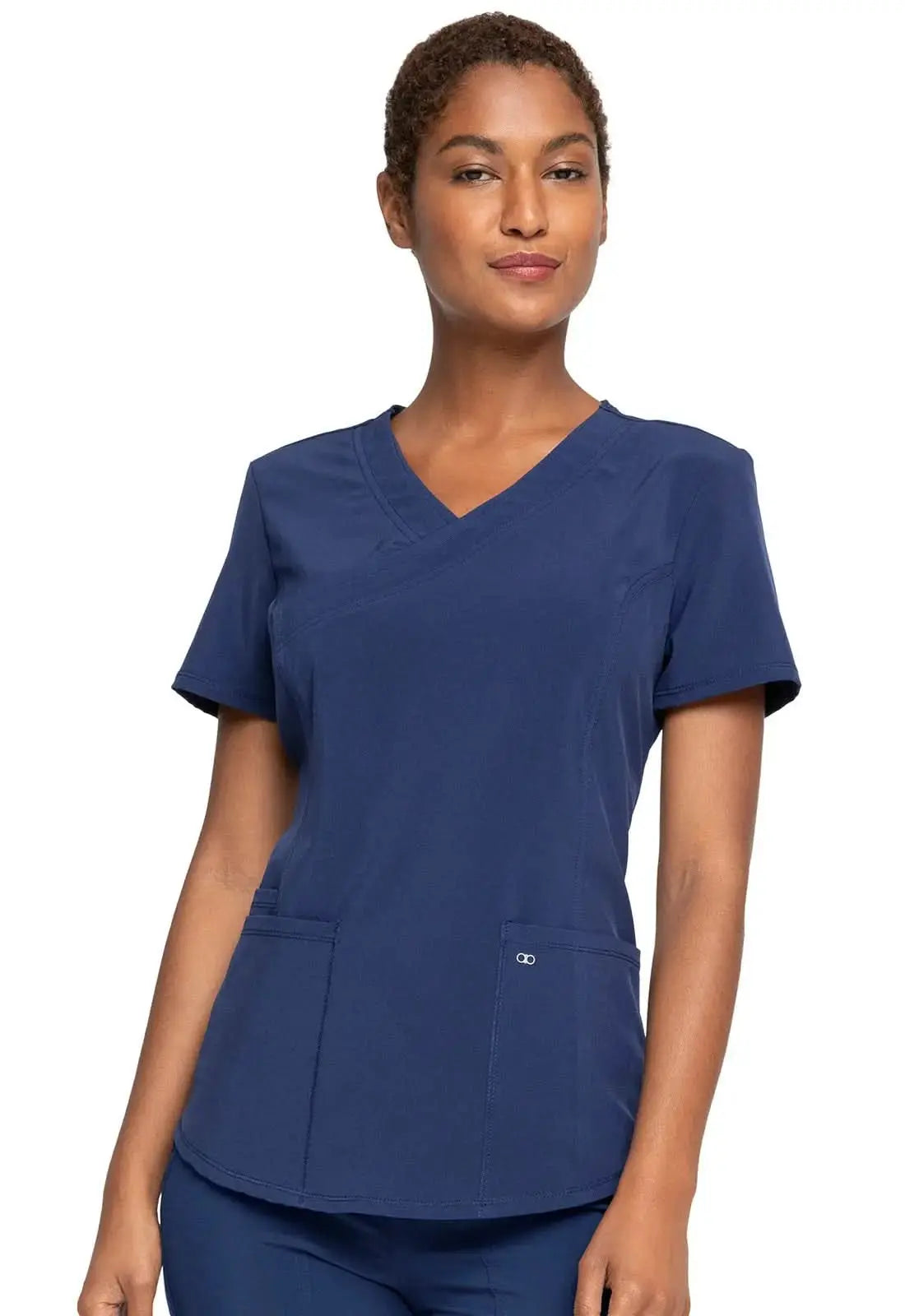 Cherokee Allura Women's Mock Wrap Scrub Top CKA688  Simply Scrubs Australia