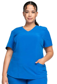 Cherokee Allura Women's Mock Wrap Scrub Top CKA688  Simply Scrubs Australia