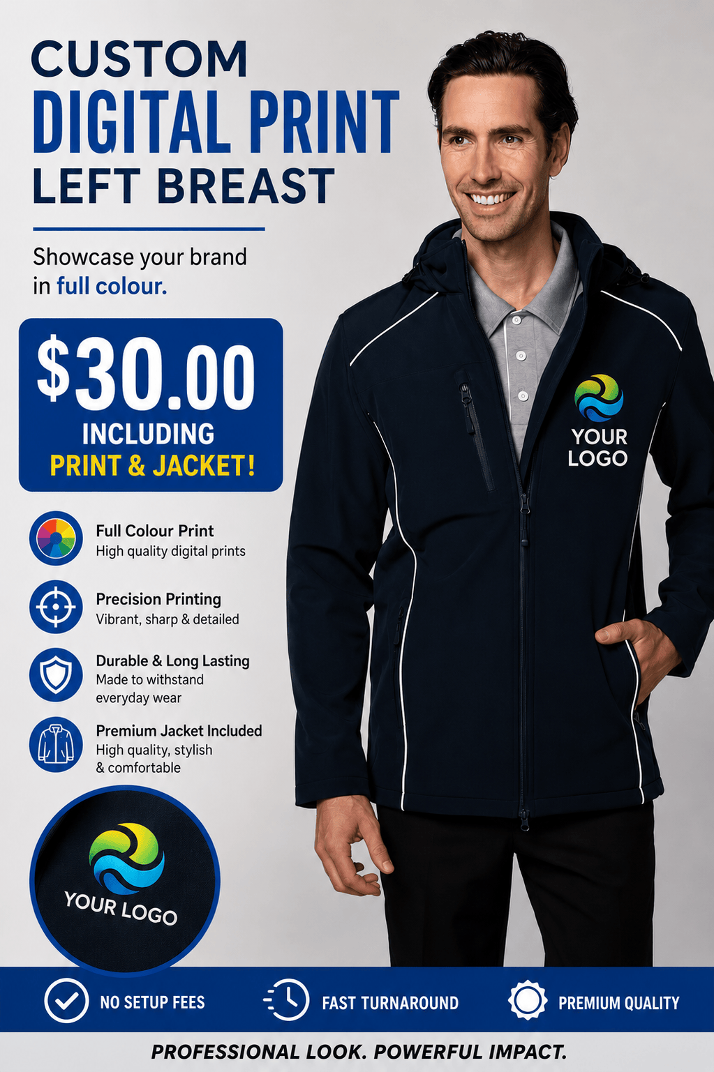 Printed Aussie Pacific Aspen Mens Jackets 1531