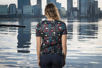 Softies Women's Love Life Slim Fit Fun Scrub Top LLOT01  Simply Scrubs Australia