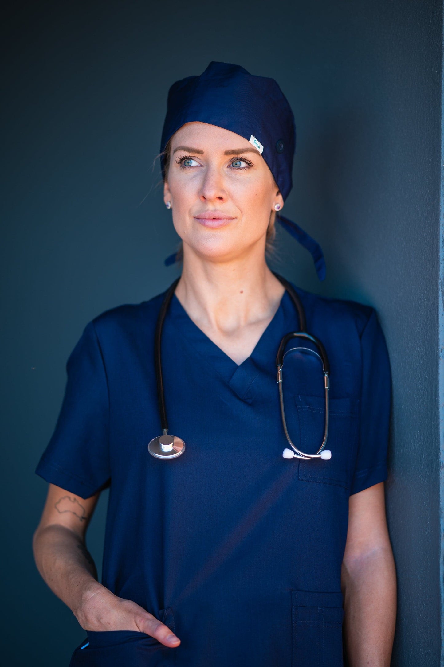 Softies Plain Scrub Hat SCP01 - Simply Scrubs Australia