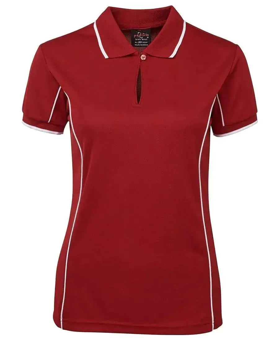 JB'S Wear Women’s Piping Work Polo 7LPI Metro Workwear.