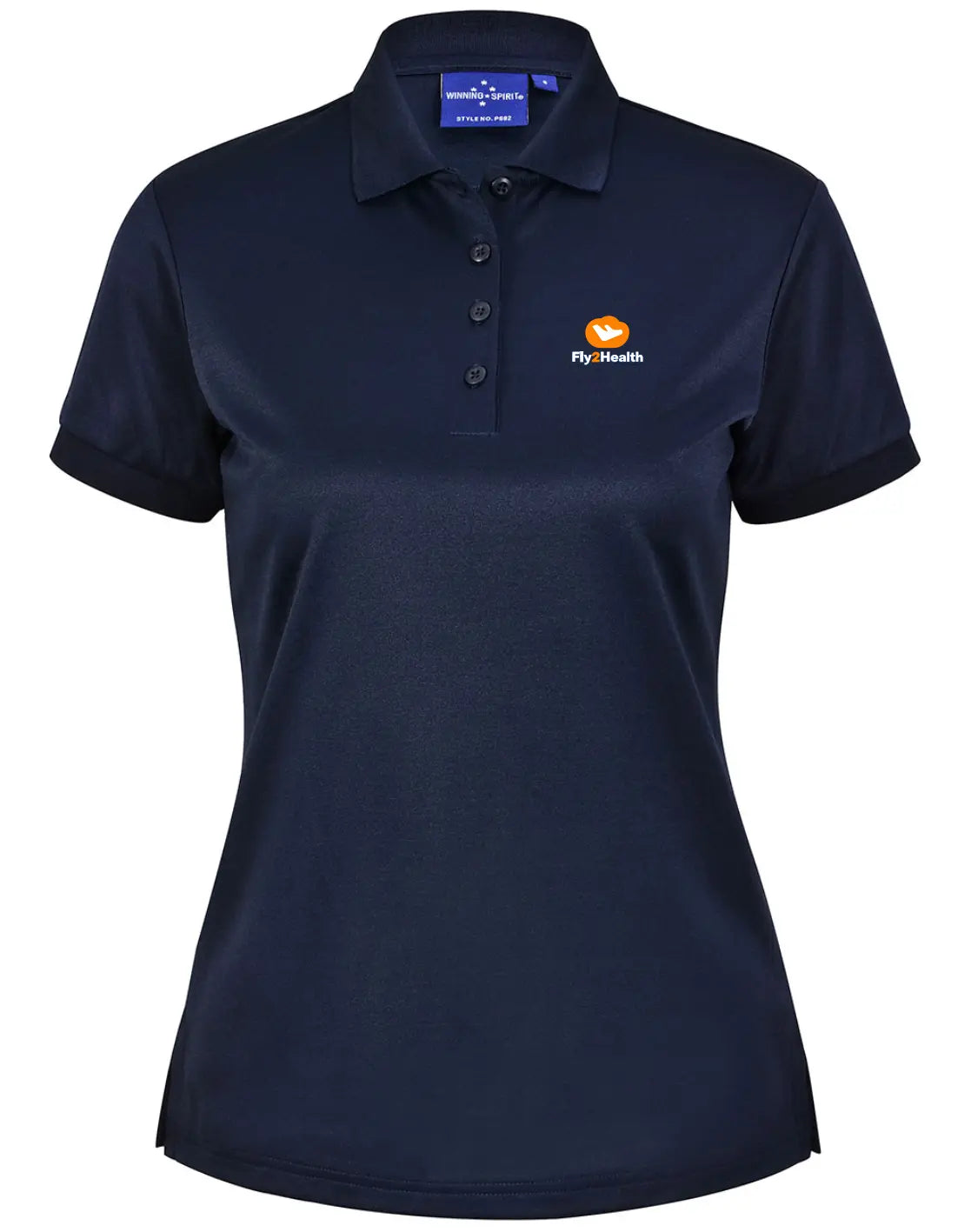 Fly2Health Women's Sustainable Poly/Cotton Polo PS92 Winning Spirit