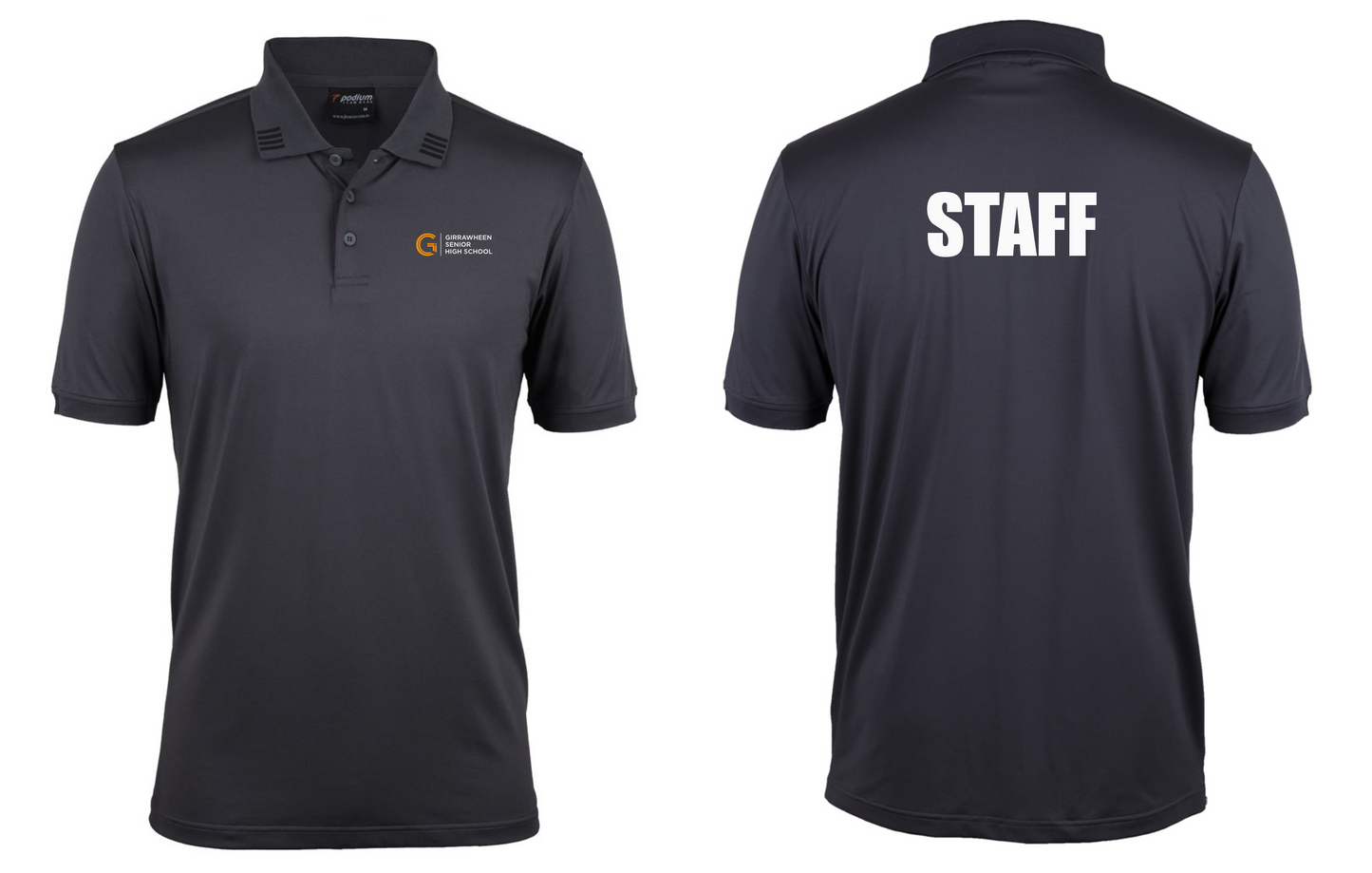 Girrawheen Senior High School Staff Short Sleeve Stretch Polo 7S4P