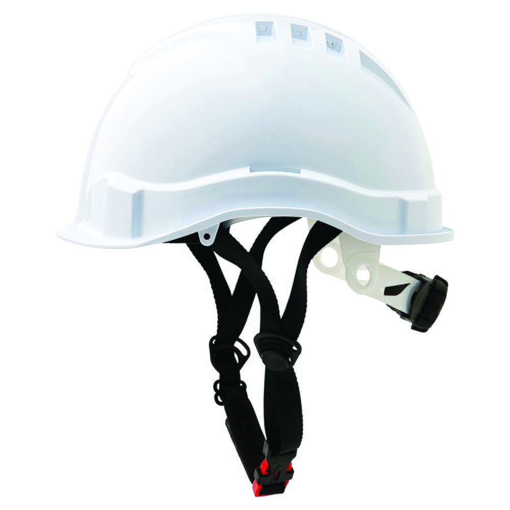 Pro Choice Airborne Hard Hat Vented Micro Peak, 6 Point Ratchet Harness - HHV6MP