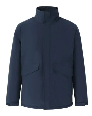 Winning Spirit Unisex Waterproof Quilted Jacket JK65 in Navy