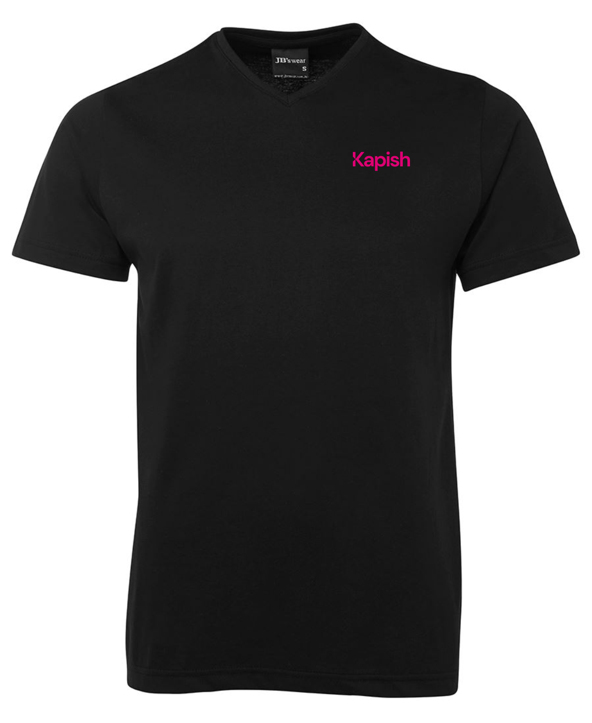 Kapish Staff Cotton V-Neck Tee 1VT