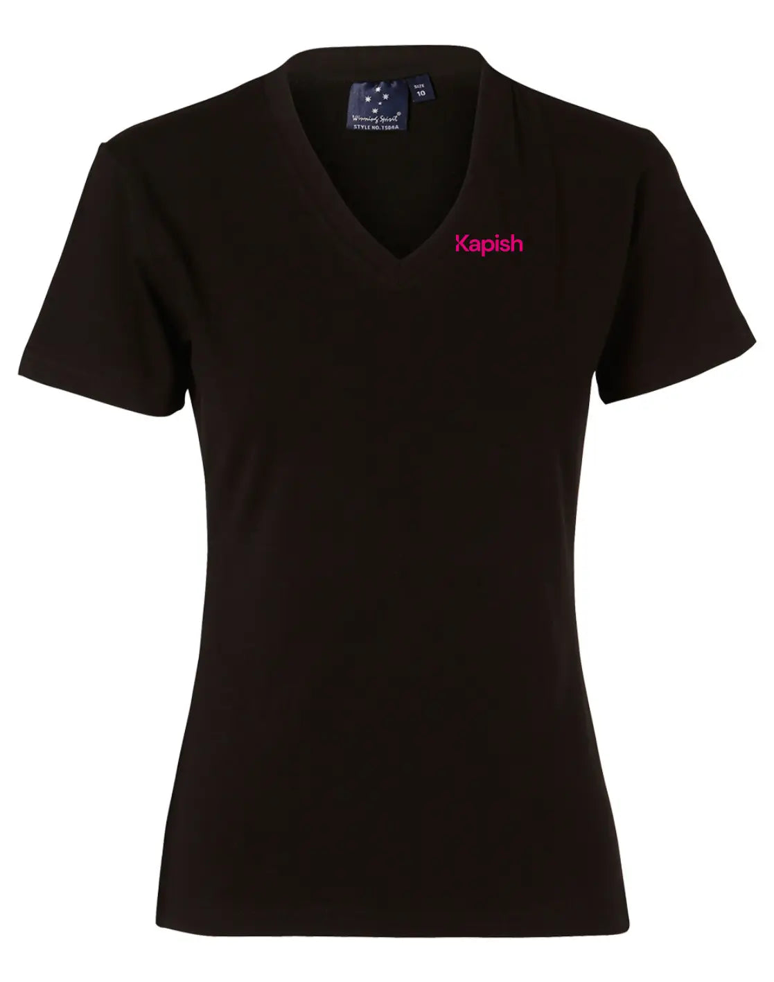 Kapish Staff Ladies V-neck Tee TS04A Kapish