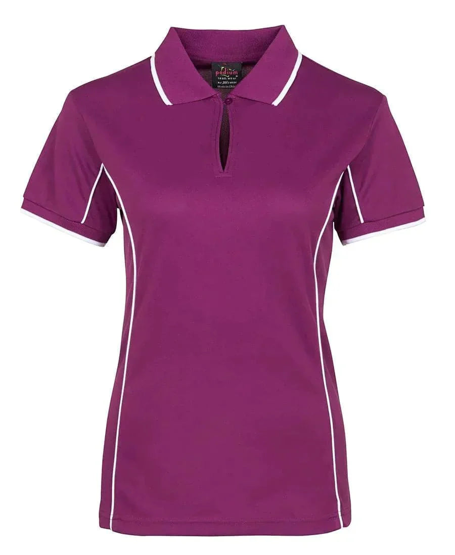 JB'S Wear Women’s Piping Work Polo 7LPI Casual Wear Jb's Wear   