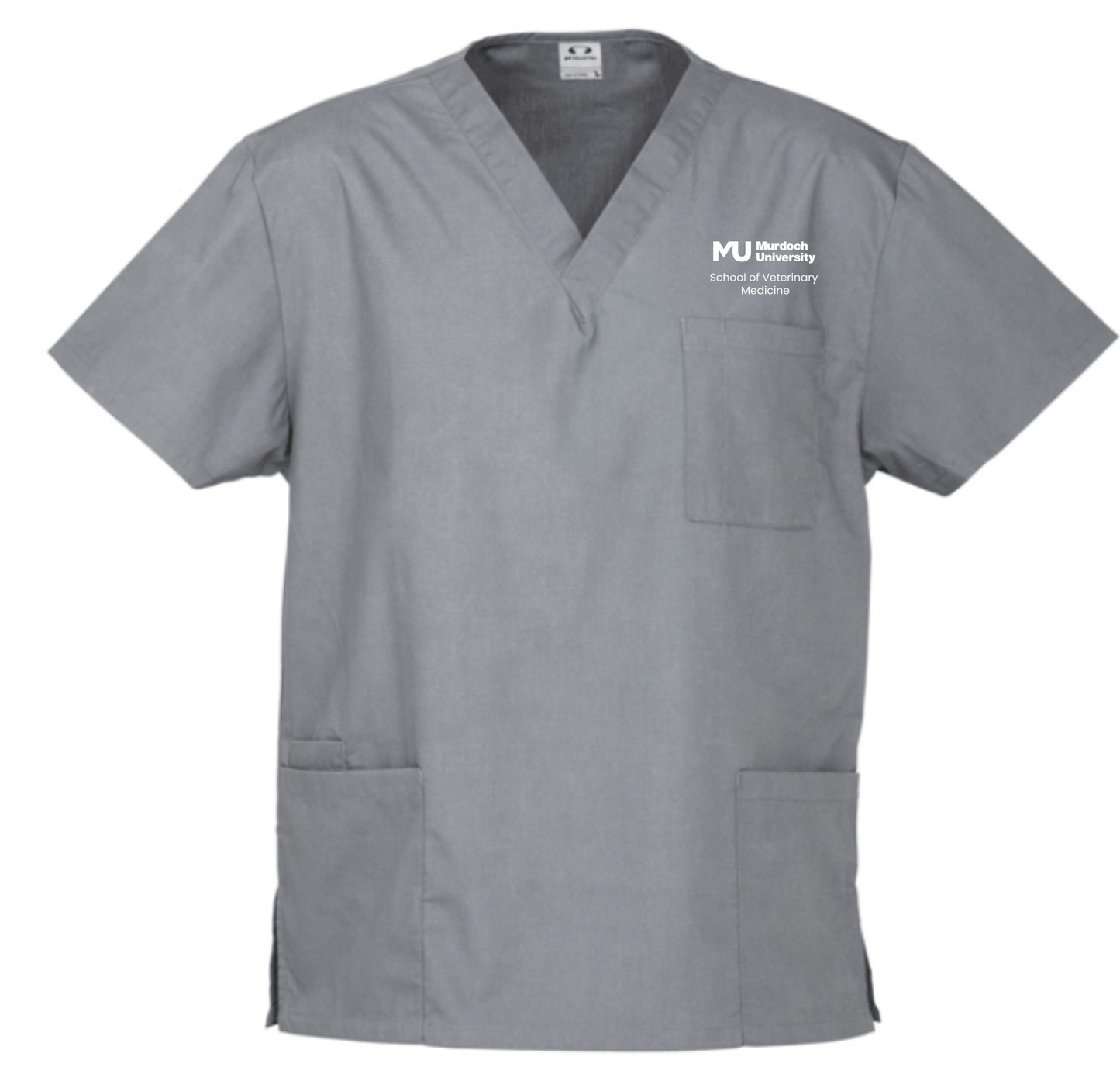 Murdoch University Pewter Vet Medicine Women’s Scrub Top MURDH10622