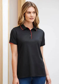 Biz Collection Focus Ladie's Polo P313LS Metro Workwear.