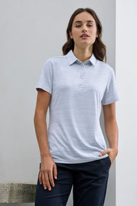 Biz Collection Women's Orbit Polo Shirt P410LS