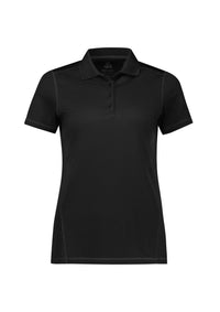 Biz Collection Womens Dart Contrast Polo Shirt P419LS