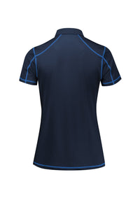 Biz Collection Womens Dart Contrast Polo Shirt P419LS