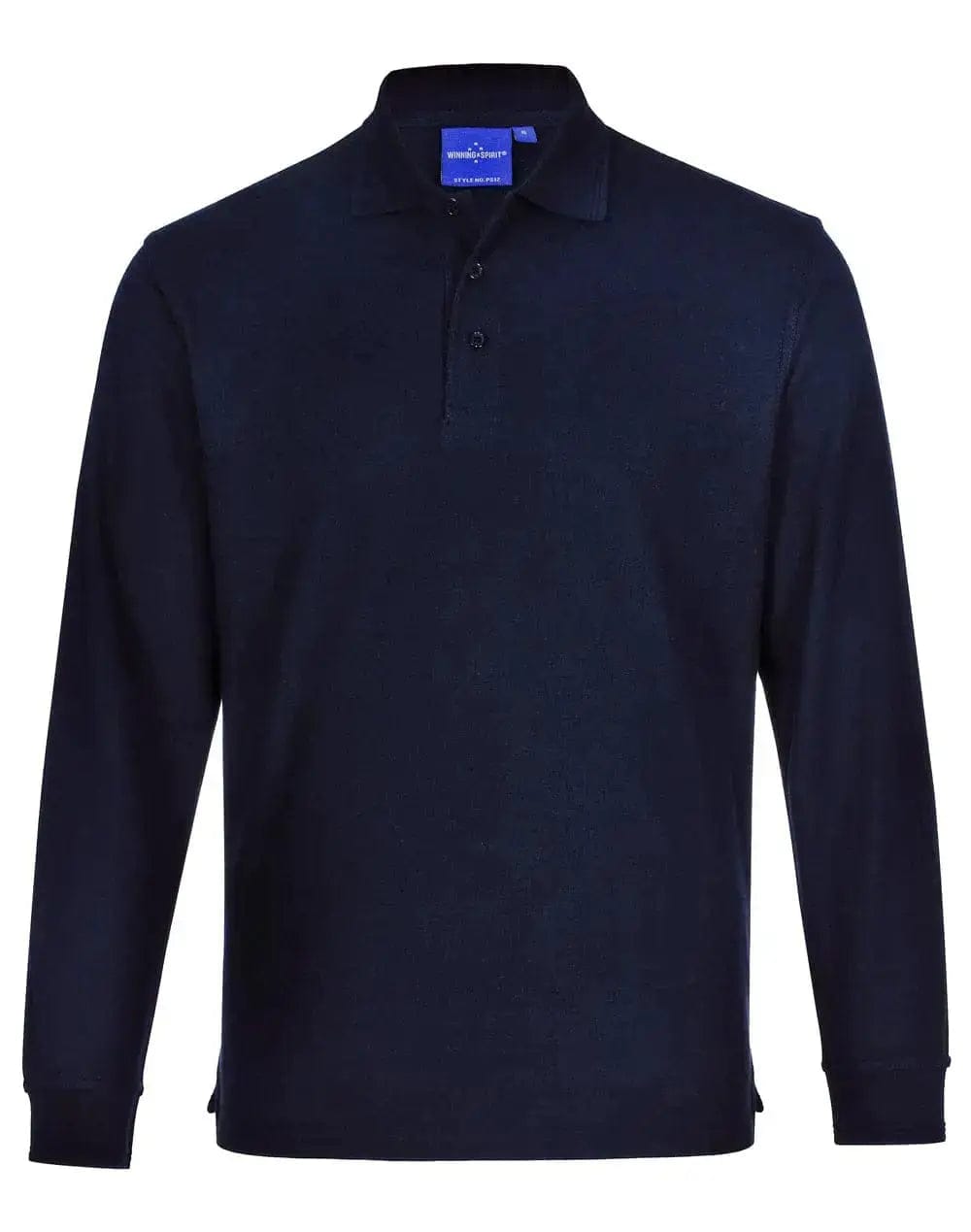 Winning Spirit Traditional Poly/Cotton Unisex Long Sleeve Polo Shirt PS12