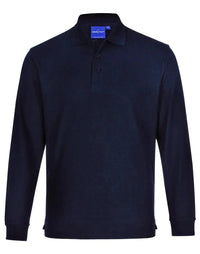 Winning Spirit Traditional Poly/Cotton Unisex Long Sleeve Polo Shirt PS12