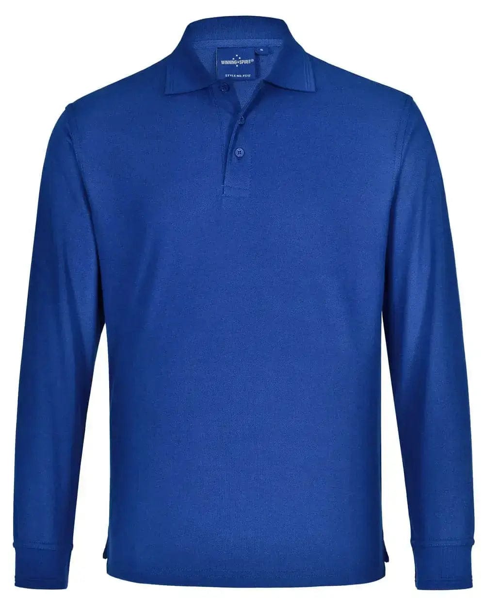 Winning Spirit Traditional Poly/Cotton Unisex Long Sleeve Polo Shirt PS12