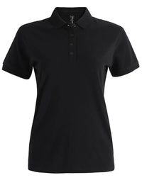 Winning Spirit Women's Ultrafine Cotton Pique Polo PS72 