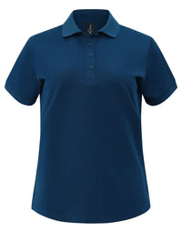 Winning Spirit Women's Ultrafine Cotton Pique Polo PS72 