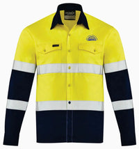 Men's P&E Lightweight OPEN FRONT Bio Motion Shirt PETZW520 Syzmik