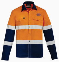 Men's P&E Lightweight OPEN FRONT Bio Motion Shirt PETZW520 Syzmik