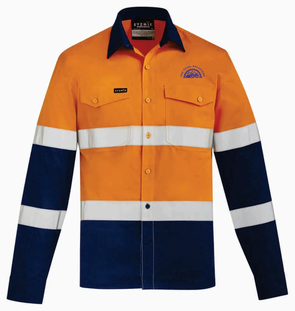 Men's P&E Lightweight OPEN FRONT Bio Motion Shirt PETZW520 Syzmik