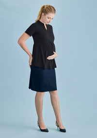 Biz Collection Cool Stretch Women's Maternity Skirt RGS307L