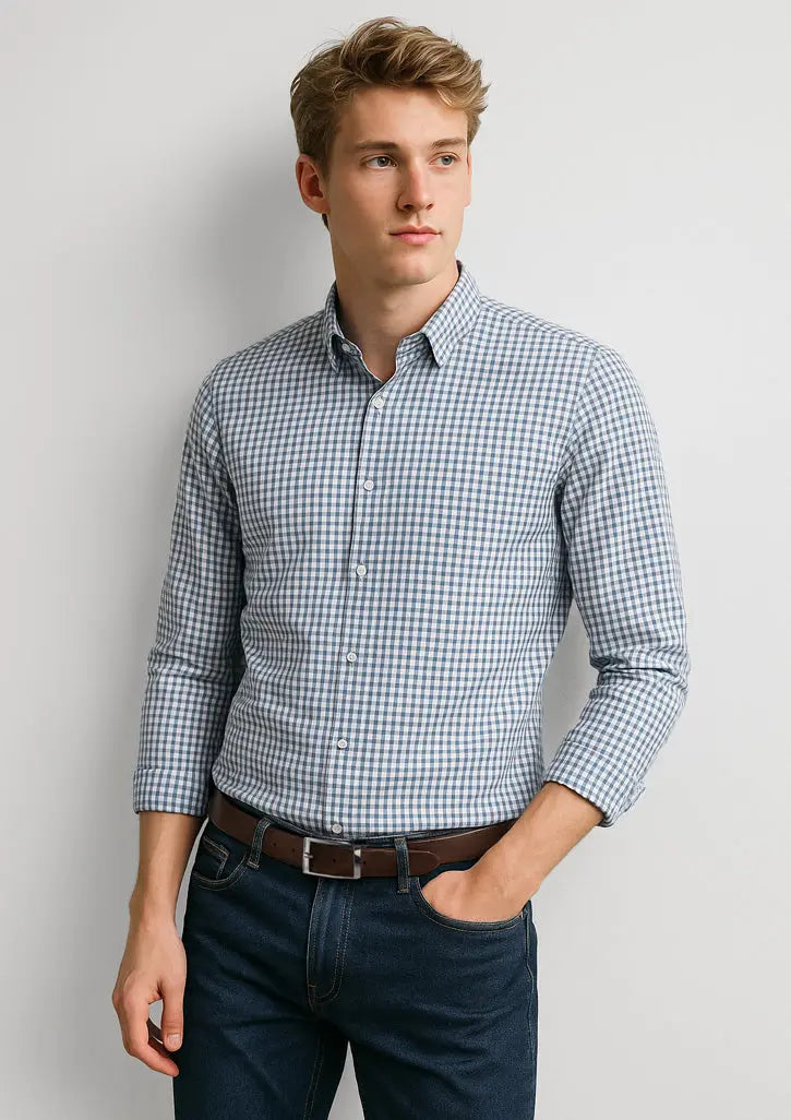 Biz Corporates Noah Long Sleeve Shirt RS070ML Biz Corporates
