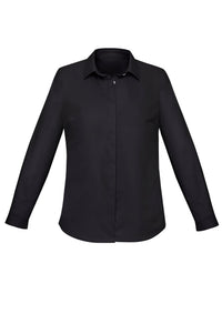 Biz Corporates Charlie Women's Long Sleeve Shirt RS968LL