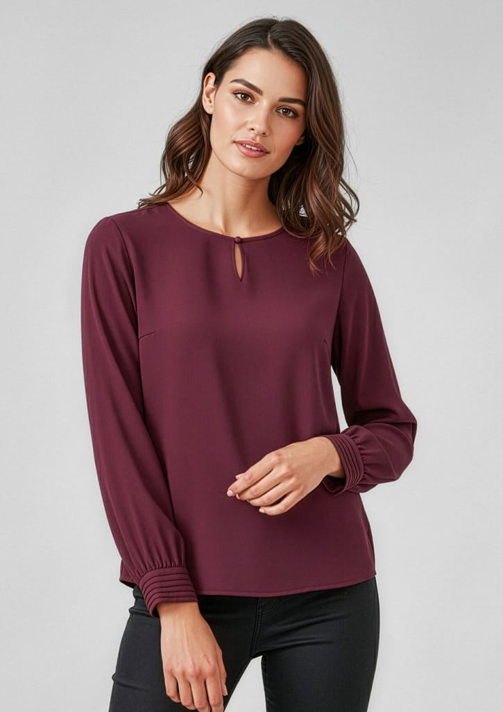 Biz Corporates Evelyn Long Sleeve Blouse RU569LL