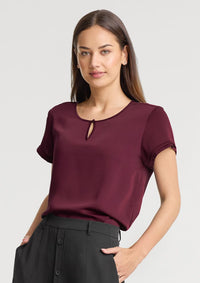Biz Corporates Evelyn Short Sleeve Blouse RU569LS