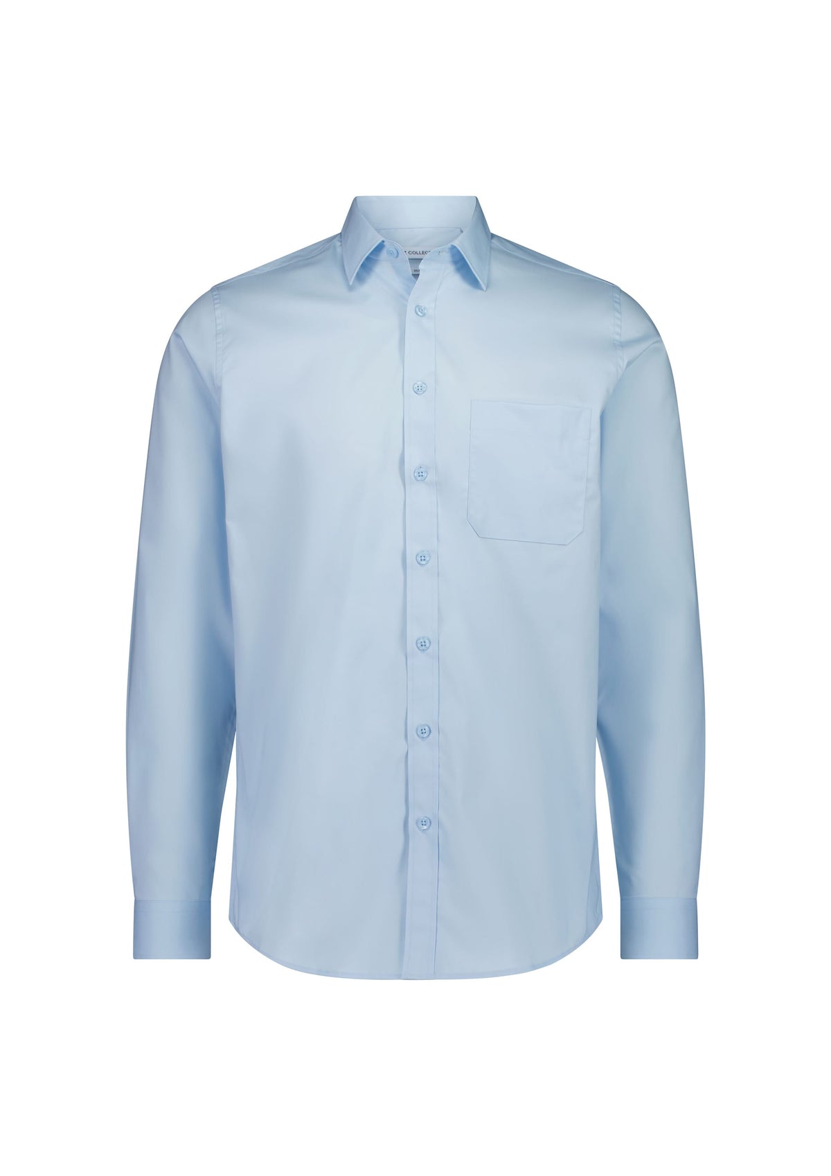 Biz Collection Men’s Fitzroy Classic Fit Long Sleeve Shirt S624M in Sky