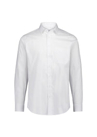 Biz Collection Men’s Fitzroy Classic Fit Long Sleeve Shirt S624M in White