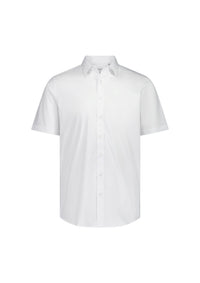 Biz Collection Men’s Fitzroy Classic Fit Short Sleeve Shirt S635M in White