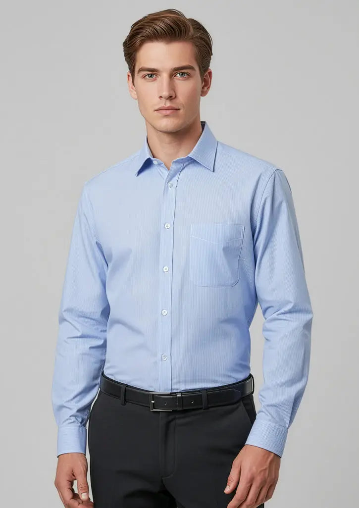 Biz Collection Men’s Euro Long Sleeve Shirt S812ML 