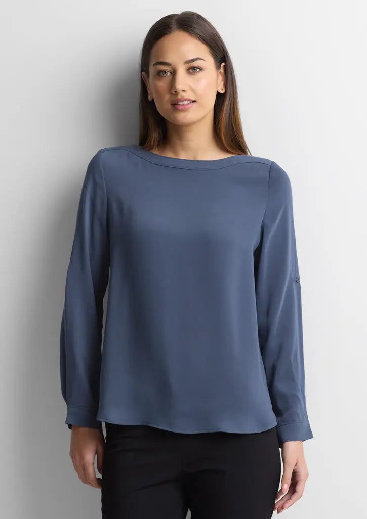 Biz Collection Women’s Madison Boatneck Blouse S828ll 