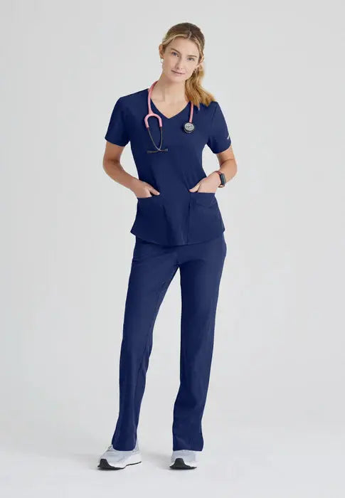 Skechers by Barco Women's Breeze 3-Pocket Scrub Top SK101*