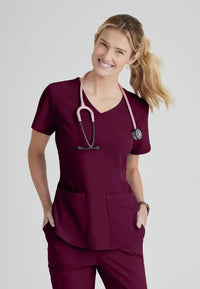 Skechers by Barco Women's Breeze 3-Pocket Scrub Top SK101*