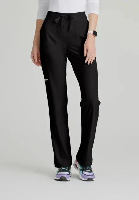 Skechers by Barco Women's Reliance Mid-Rise Flare Scrub Pant SK201  