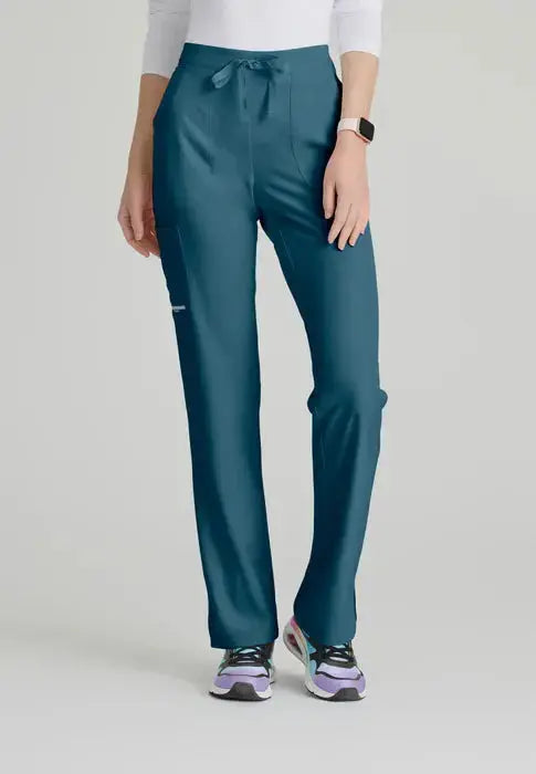 Skechers by Barco Women's Reliance Mid-Rise Flare Scrub Pant SK201  