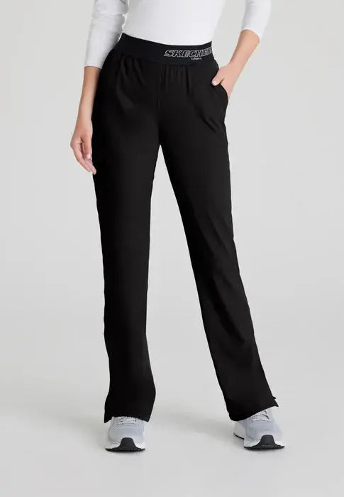 Skechers by Barco Women's Mid-Rise Breeze Scrub Pant SK202  