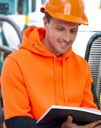Winning Spirit Water Resistant Fleece Hoodie SW91 Metro Workwear.
