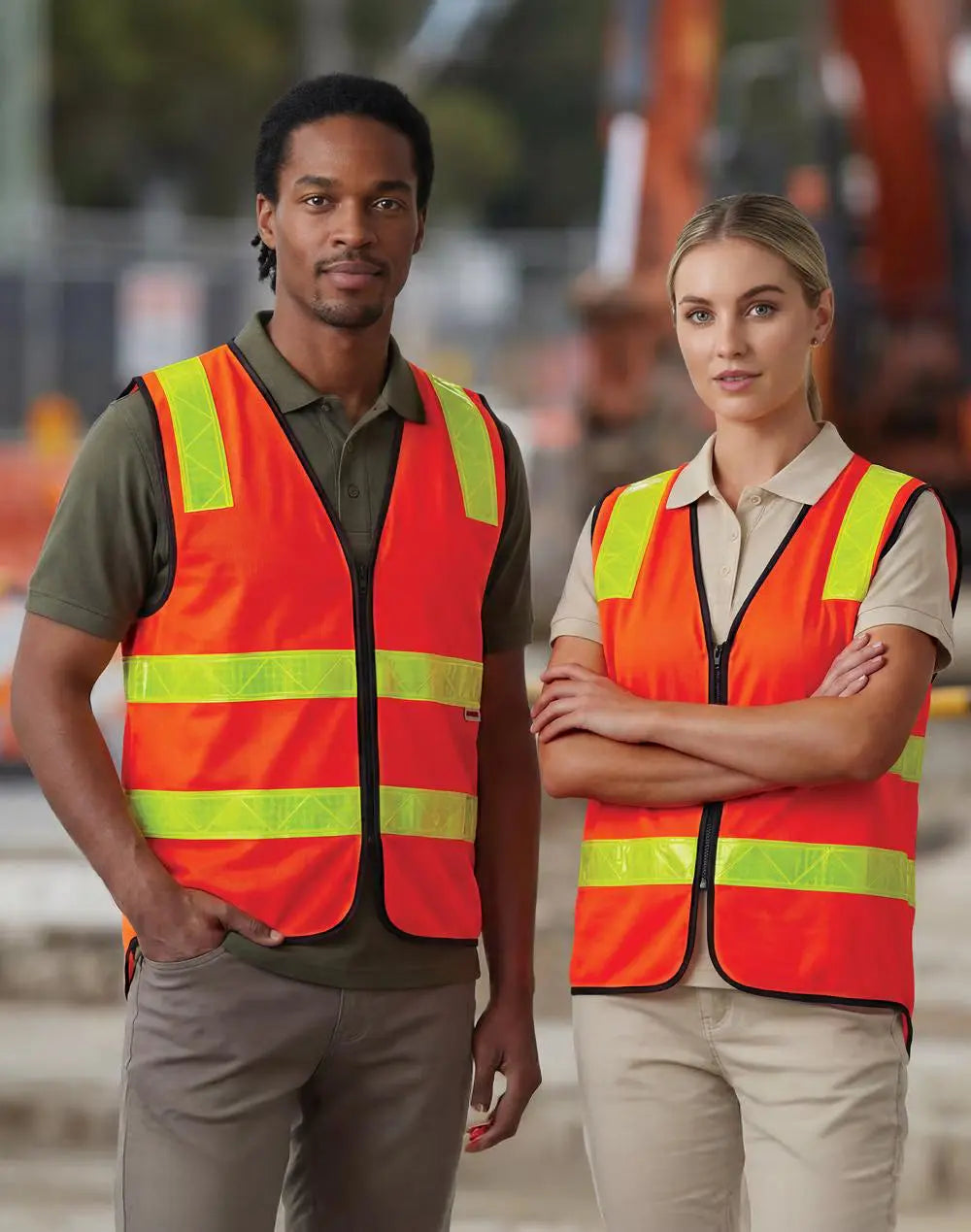 Hi Vis Vic Road Safety Vest SW92 
