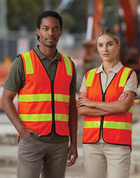 Hi Vis Vic Road Safety Vest SW92 