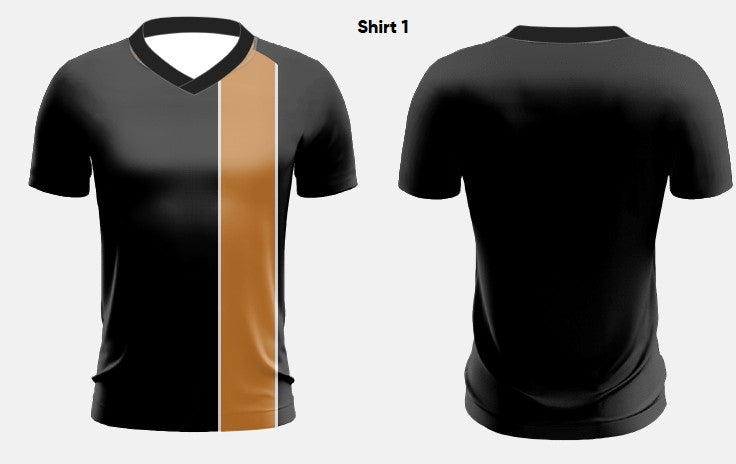 Custom Sublimated V-Neck T-Shirt CST04
